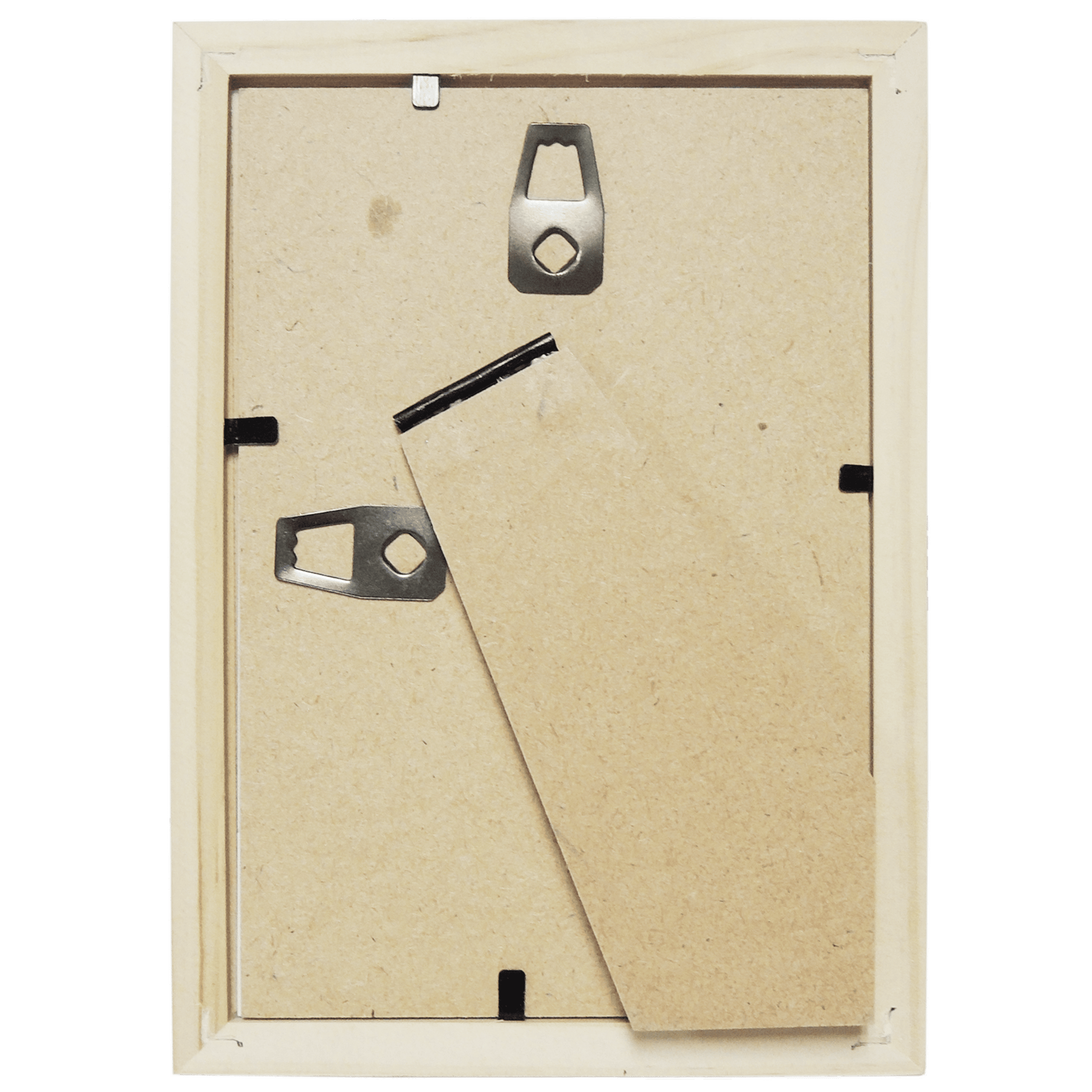 ROUGH 13X18 CM FRAME NATURAL WOOD