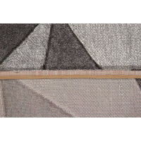 RAY DIAMOND CARPET 190X133 MEDIUM PILE GREY POLYPROPYLENE