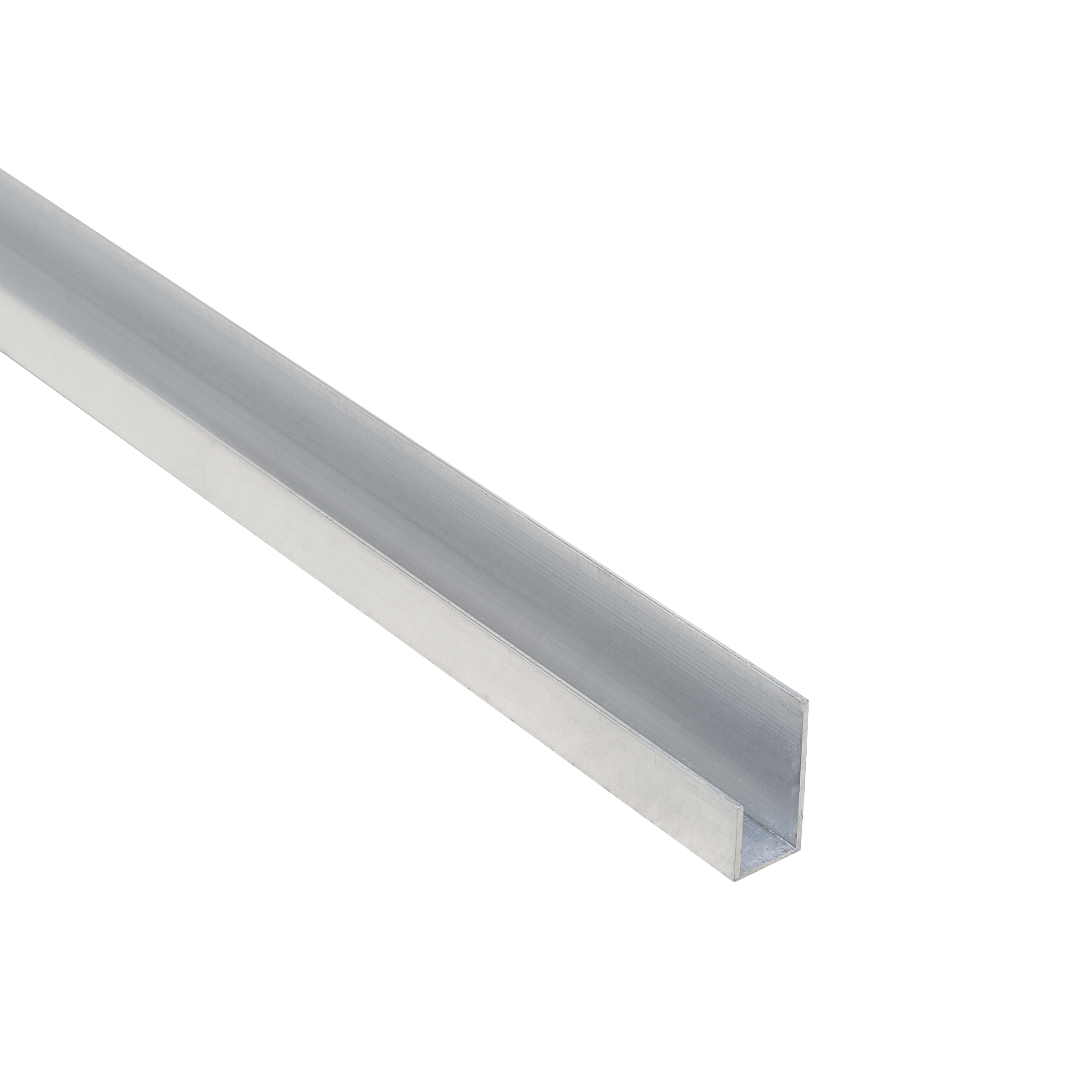 Bricocenter PROFILO DI RIFINITURA IN ALLUMINIO NATURAALE 25X12X1MM 2,5M
