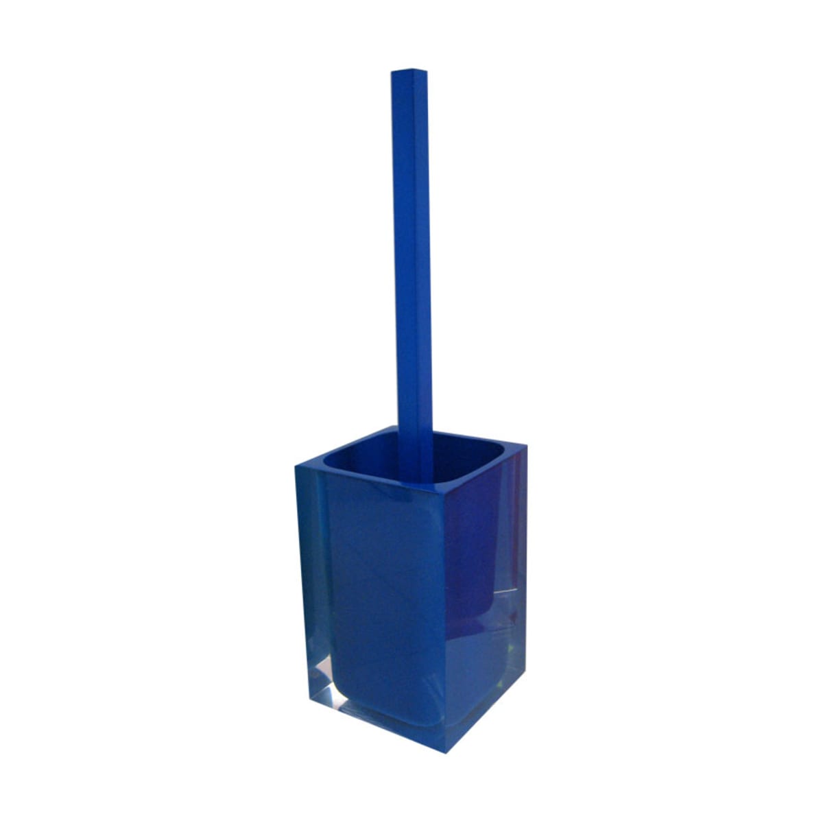 RAINBOW TOILET BRUSH HOLDER BLUE