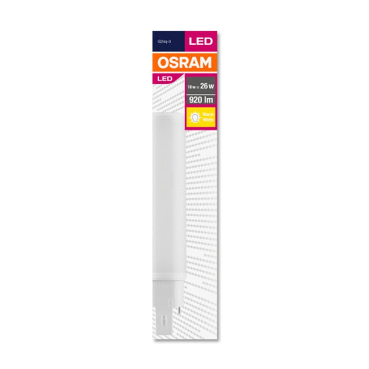 Bricocenter LED BULB G24Q-3 WARM LIGHT