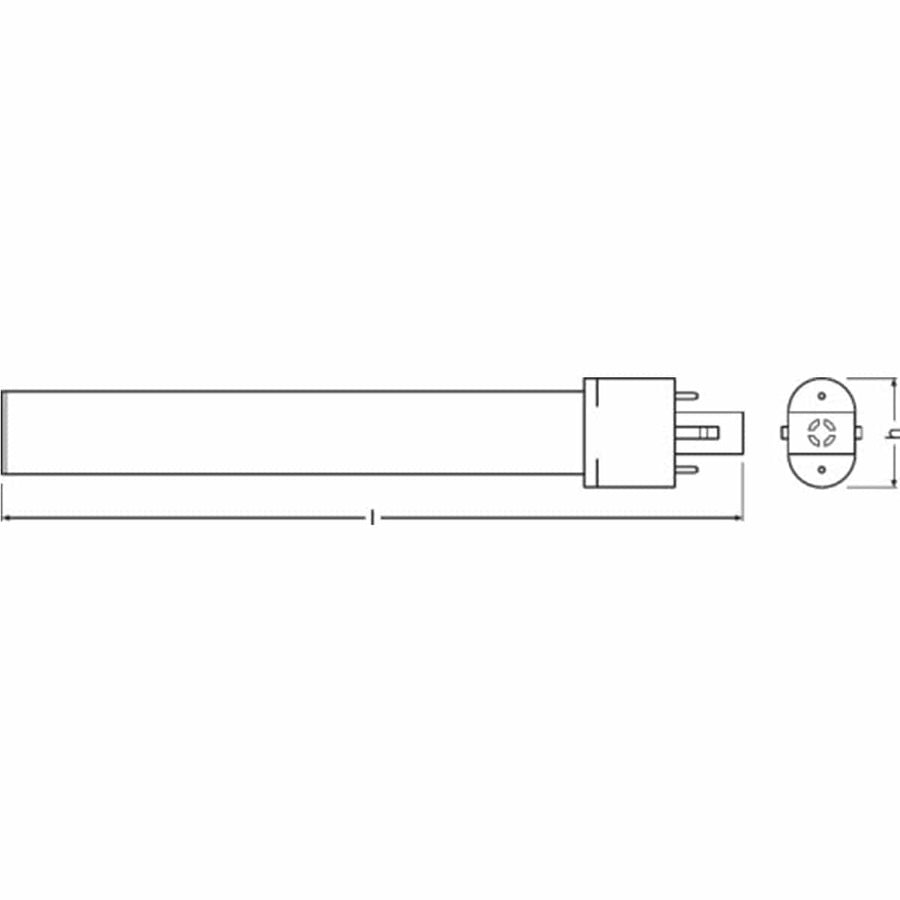 Bricocenter LED BULB G23=11W NATURAL LIGHT