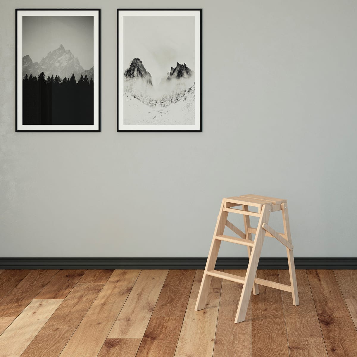 Bricocenter BEECH STOOL 3 STEPS