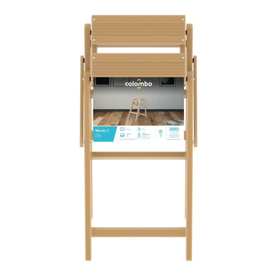 Bricocenter BEECH STOOL 3 STEPS