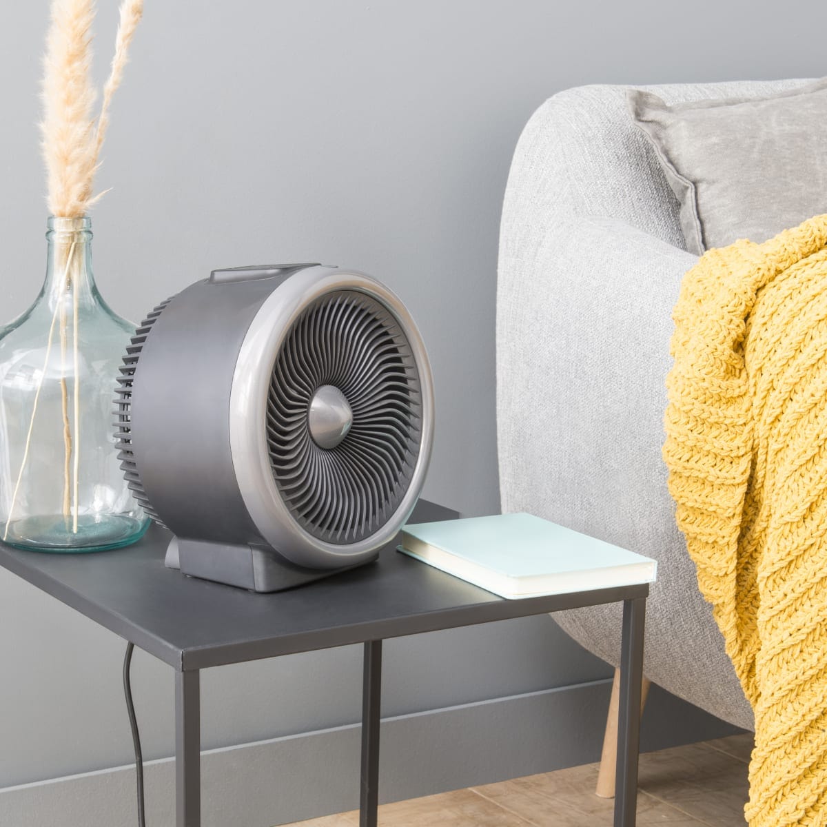 Bricocenter TERMOVENTILATORE 2 IN 1 - 1200/2000 W -5 TEMPERATURE - 4 FUNZIONI VENTILAZIONE IP21