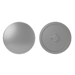 INTERLOCKING SCREW COVER PH3 - PCS3 GREY 40 PIECES