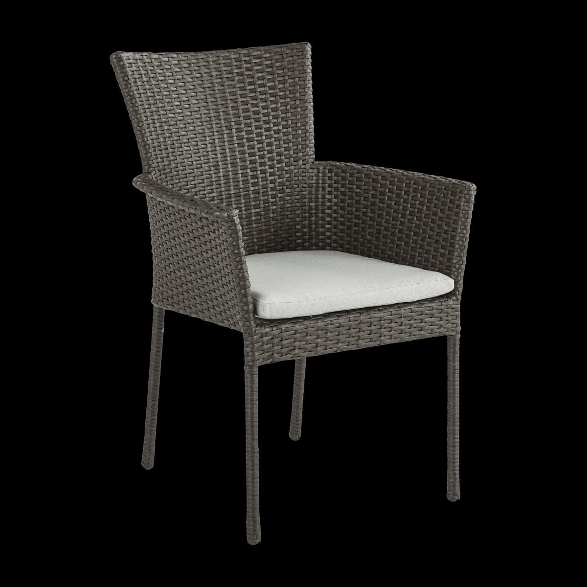 Bricocenter NOA NATERIAL ARMCHAIR synthetic wicker with cushion