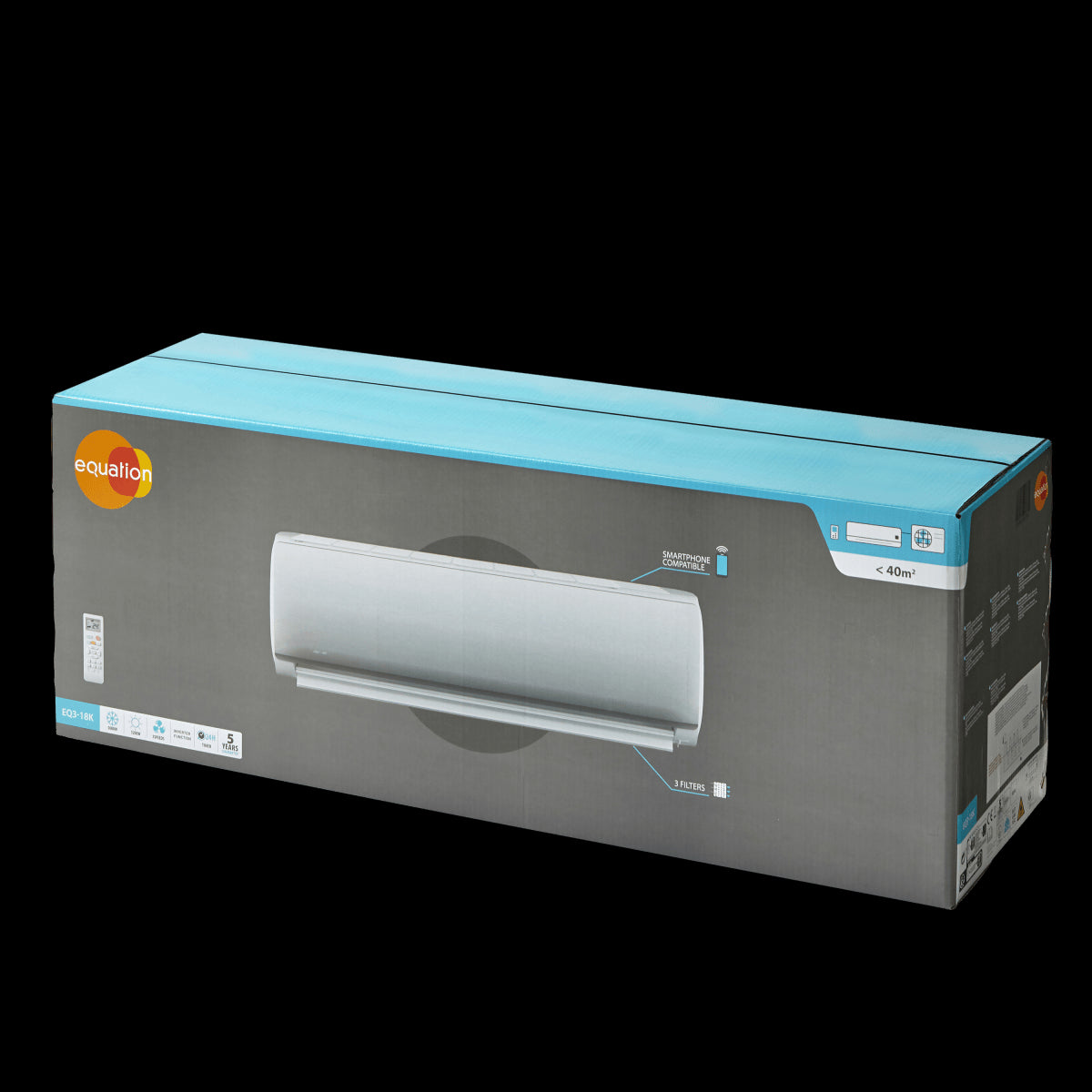 18000 BTU/H SINGLE-SPLIT INVERTER AIR CONDITIONER WITH HEAT PUMP CLASS A+/A++ GAS R32