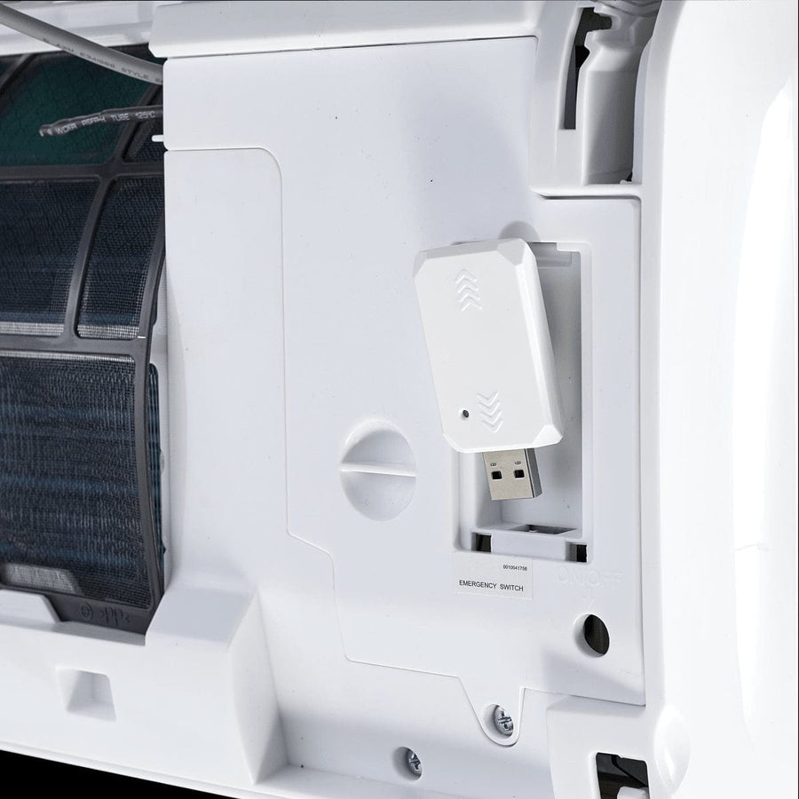 Bricocenter CLIMATIZZATORE 9000+12000 BTUH DUALSPLIT INVERTER CON POMPA DI CALORE CLASSE A+A++ GAS R32