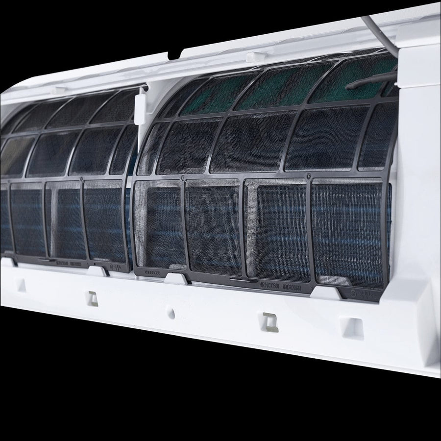 Bricocenter CLIMATIZZATORE 9000+12000 BTUH DUALSPLIT INVERTER CON POMPA DI CALORE CLASSE A+A++ GAS R32