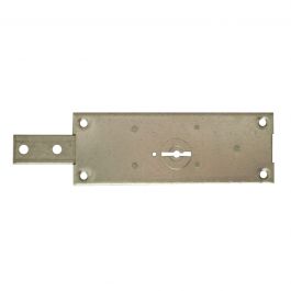 SIDE LOCK DOUBLE BIT LEFT STRAIGHT DEADBOLT STEEL