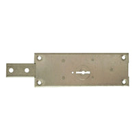 SIDE LOCK DOUBLE BIT LEFT STRAIGHT DEADBOLT STEEL