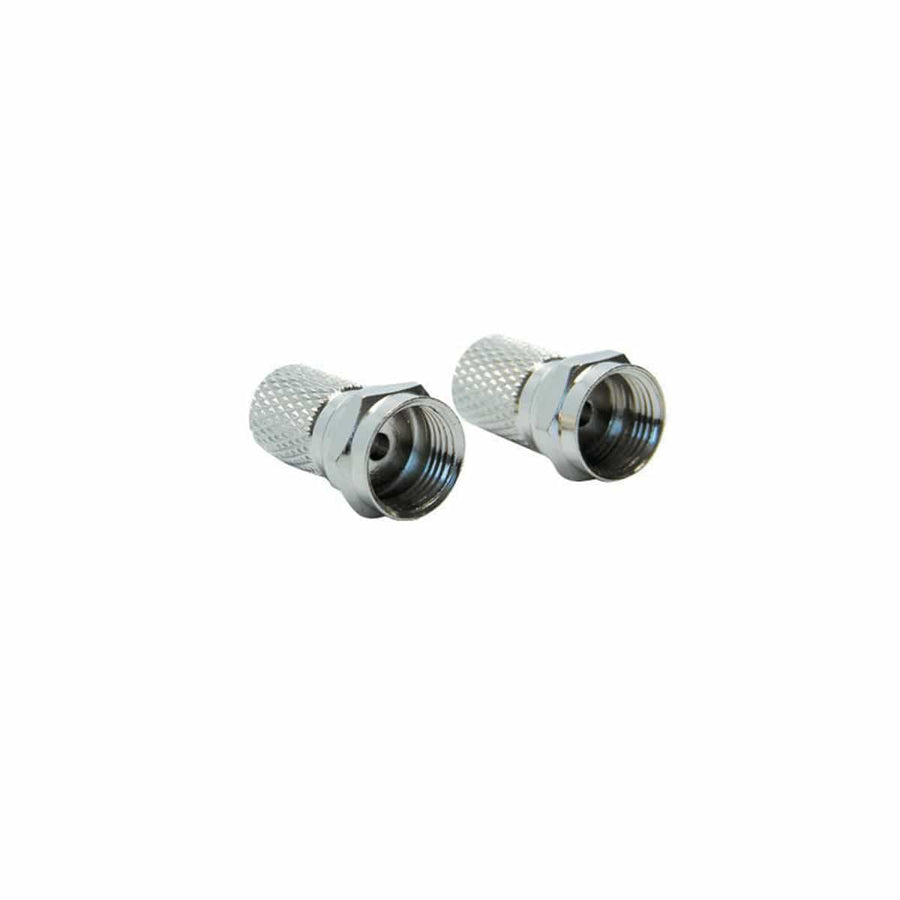 Bricocenter 2 FEMALE PLUGS FOR CABLES DIAMETER 3.6MM GREY WATERTIGHT JOINT