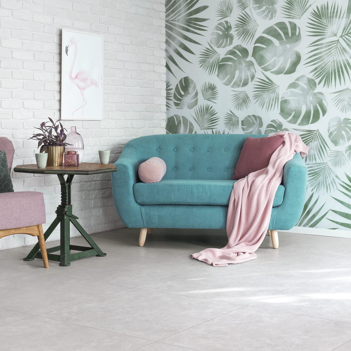 Bricocenter PAV 60X60 REMIX CONCRETE GREY 1.44 M2
