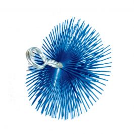 NYLON ROUND BRUSH DIA 80 MM FOR CLEANING PELLET STOVES