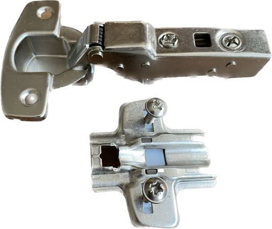 Spring Hinge with Nickel-Plated 35mm 1/2 External