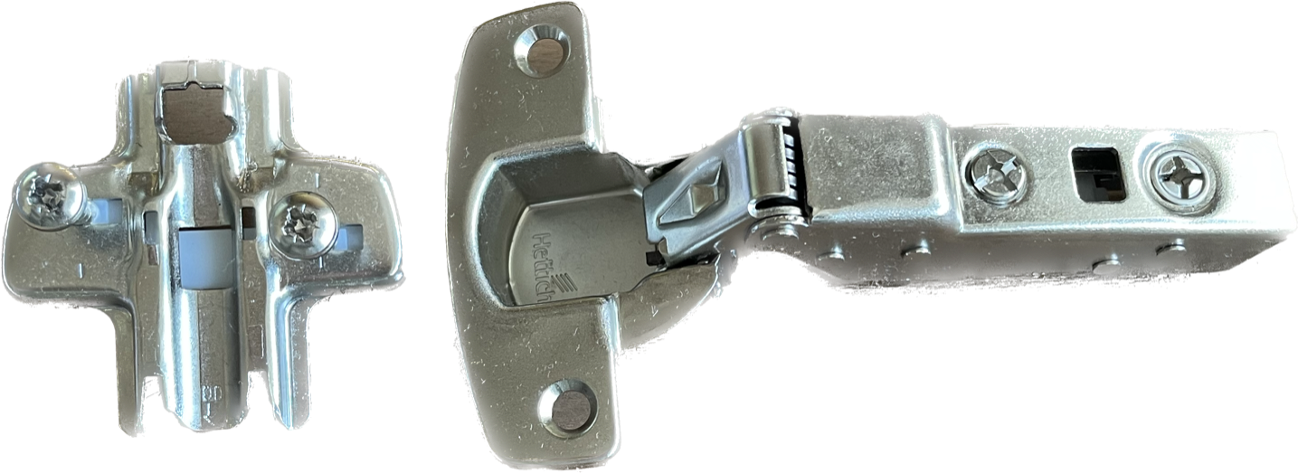 Spring Hinge with Nickel-Plated 35mm 1/2 External