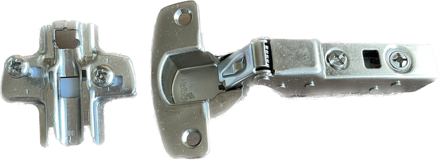 Spring Hinge with Nickel-Plated 35mm 1/2 External