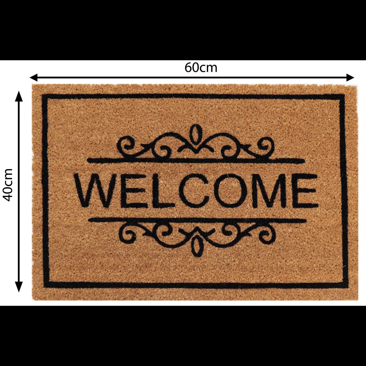 DOORMAT ARSEN 40X70 CM NATURAL COCONUT