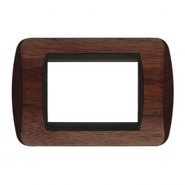 PLATE LIVING INTERNATIONAL 3 PLACES WOOD WALNUT