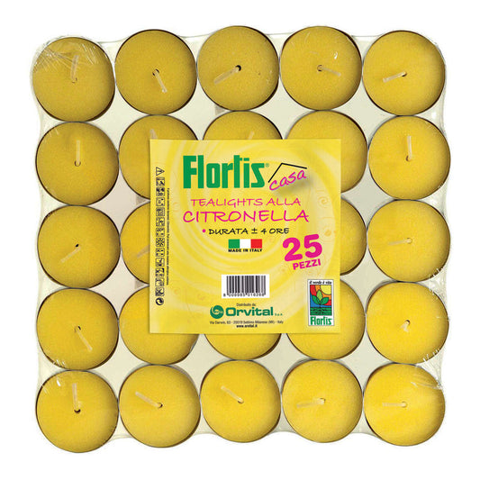 LEMONGRASS TEALIGHTS 25 PCS