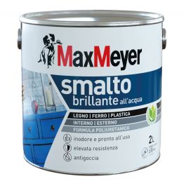 WATER-BASED POLYURETHANE ENAMEL BRILLIANT BROWN 2 L