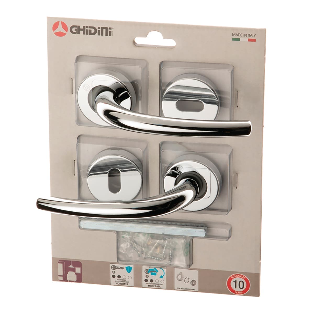 Bricocenter MILENA HANDLE ROSETTE CHROME LUC