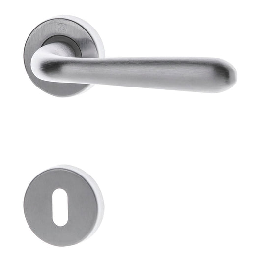 HANDLE GM05 ROSETTE CHROME SAT