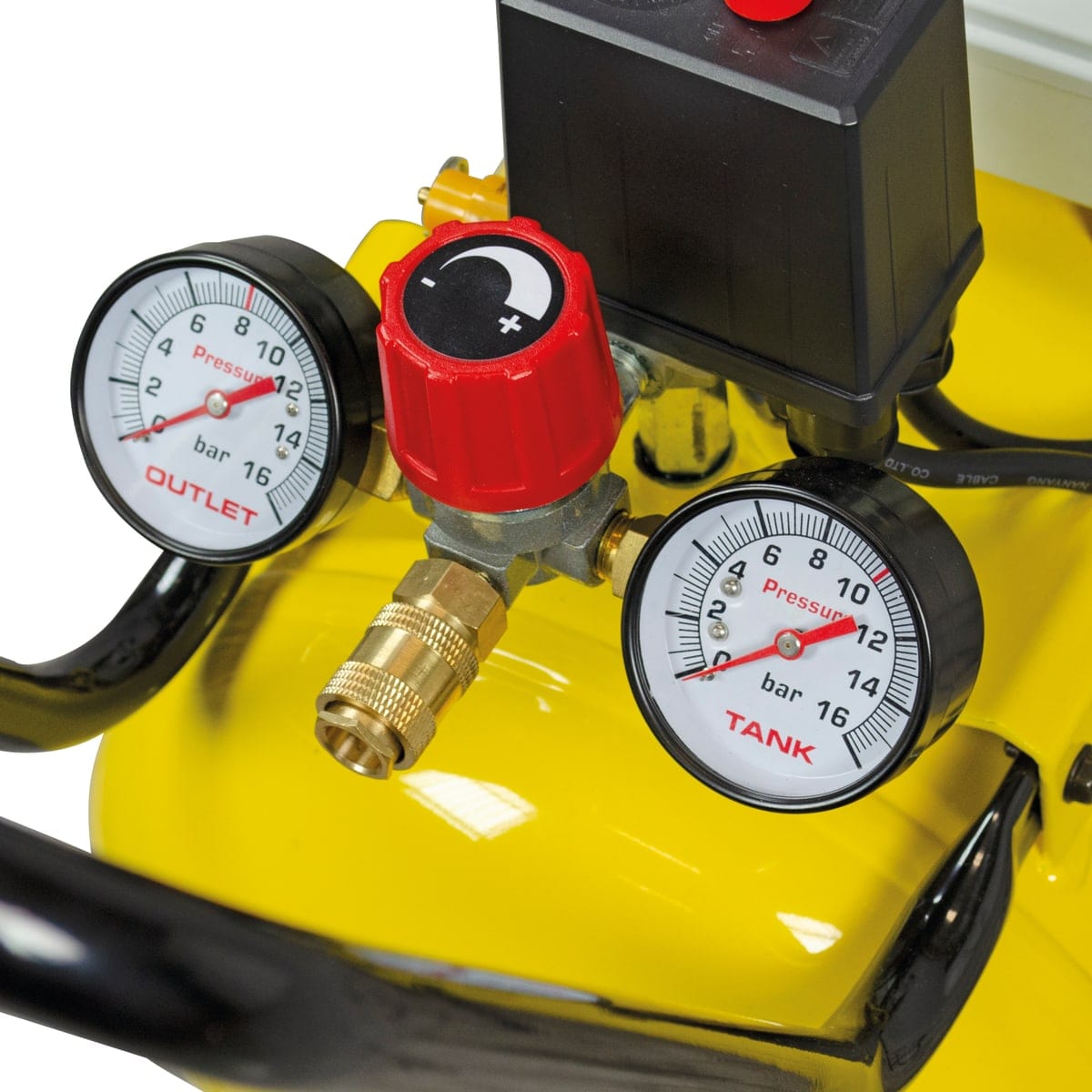 Bricocenter COMPRESSORE SILENZIATO STANLEY 100L 3HP 8BAR 3 MOTORI