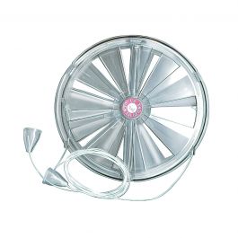 WINDOW VENTILATOR WITH ROPE HOLE DIA 160MM