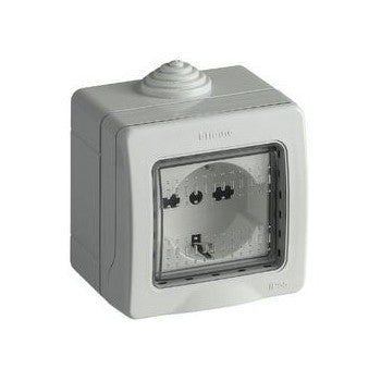 KIT - TWO WAY SCHUKO SOCKET IN CASE I