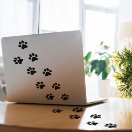 WALL STICKER XS PAWS 1FG 15.3X34CM
