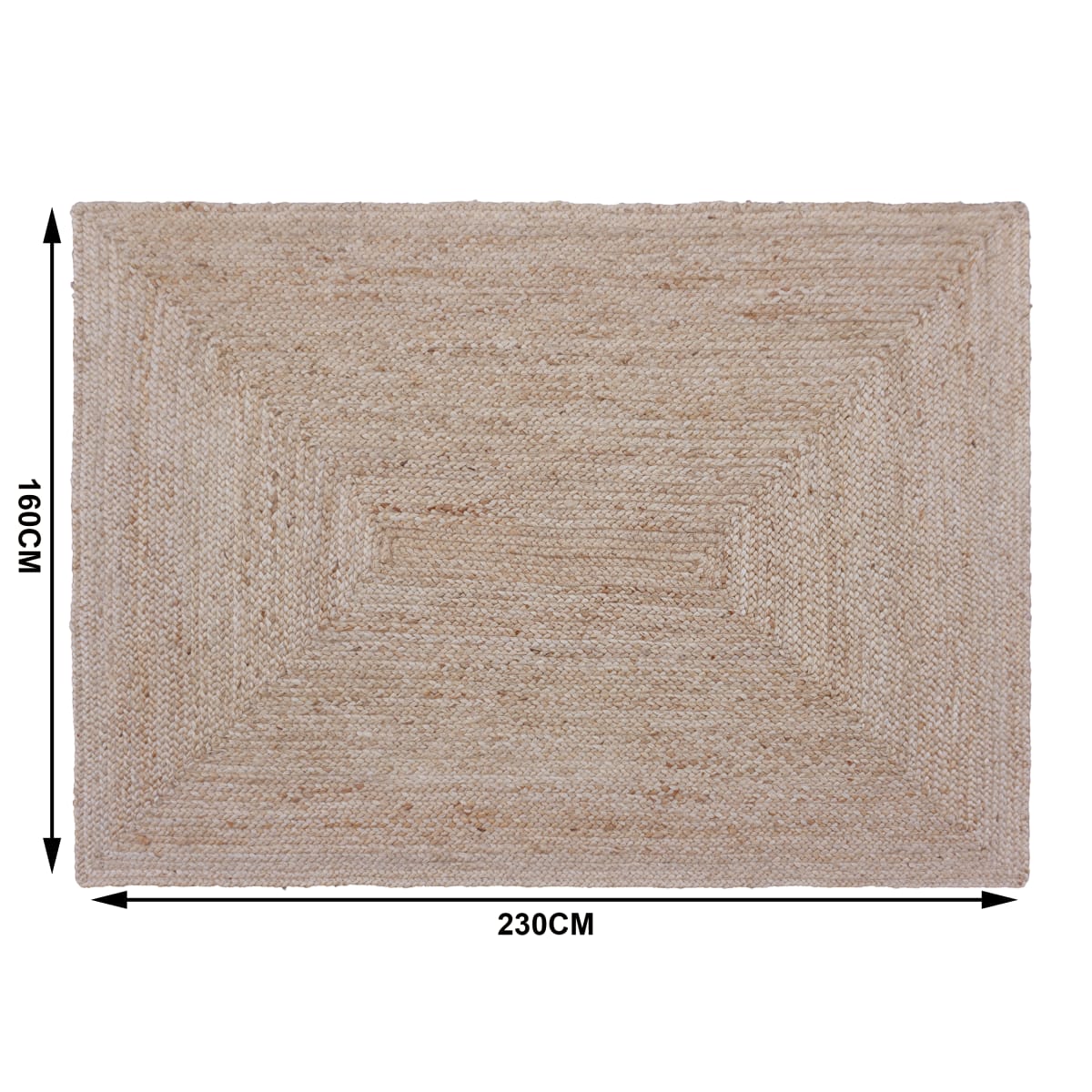 Bricocenter TAPPETO NILS 160x230 CM JUTA NATURALE