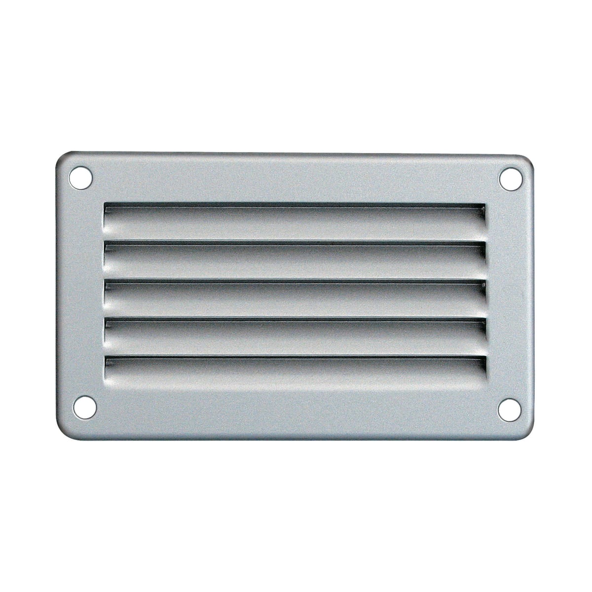 Bricocenter OVERLAPPING RECTANGULAR VENTILATION GRILLE MM 100X60 METAL WHITE