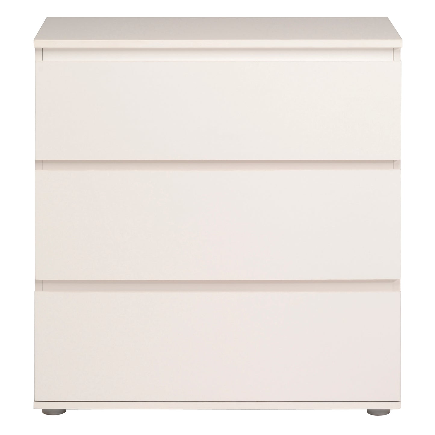 CHEST OF DRAWERS 3 DRAWERS L76.7X82.4X39.9 CM WHITE