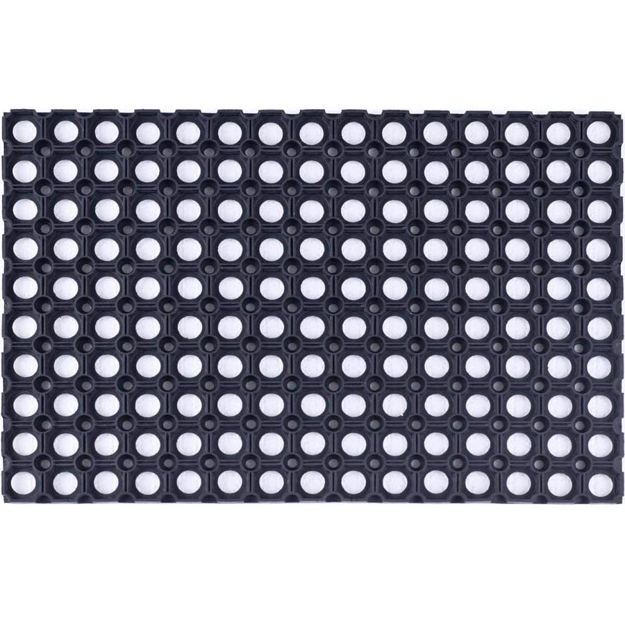Bricocenter DOORMAT FLAVIO RUBBER BLACK 40X60 CM