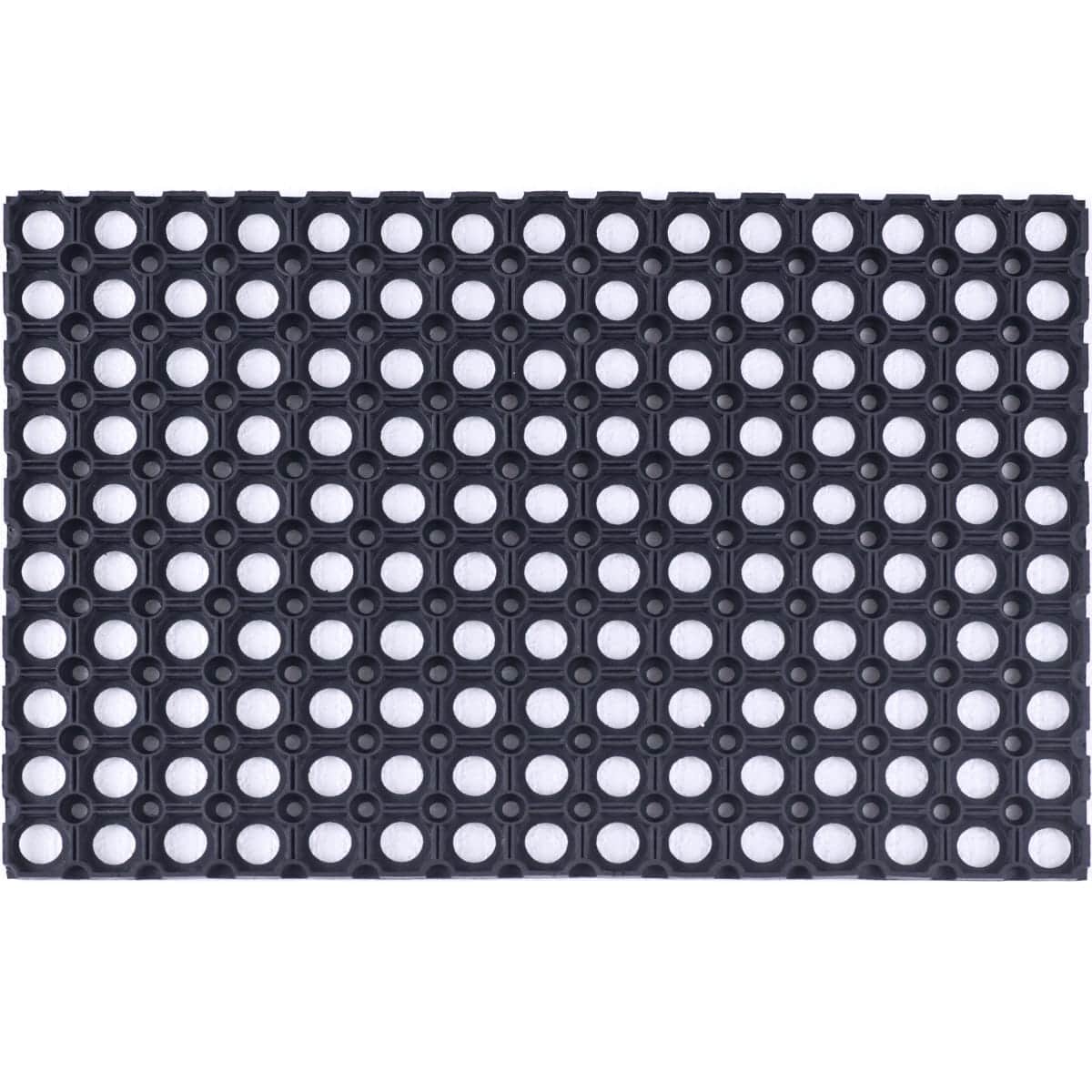 Bricocenter DOORMAT FLAVIO RUBBER BLACK 40X60 CM