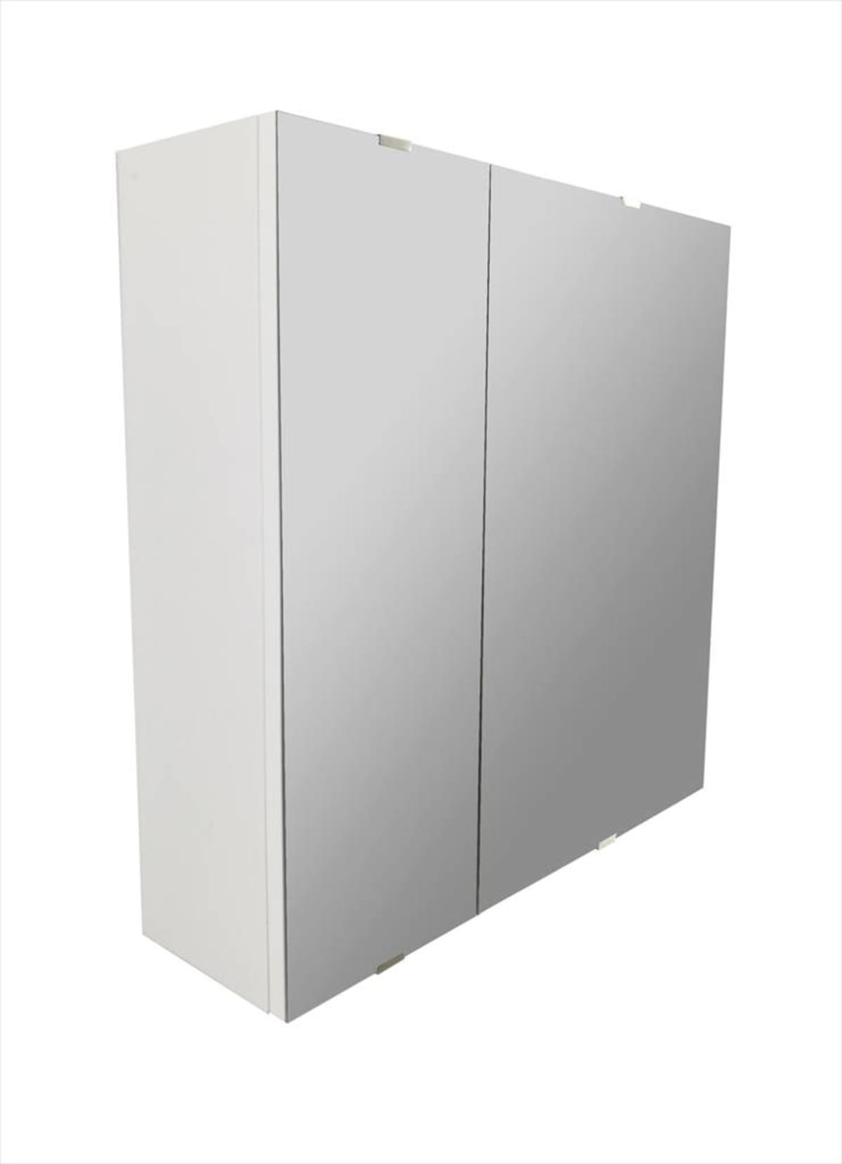 Bricocenter ESSENTIAL MIRROR 2 DOORS W 58 D 17 H 58 CM WHITE