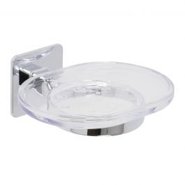 CHROME-PLATED SOAP DISH COLD WIND