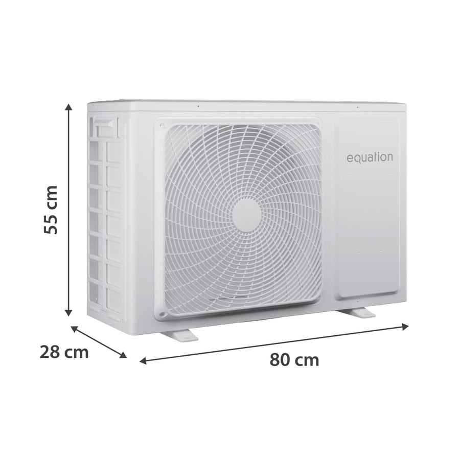 Bricocenter CLIMATIZZATORE 9000+12000 BTUH DUALSPLIT INVERTER CON POMPA DI CALORE CLASSE A+A++ GAS R32