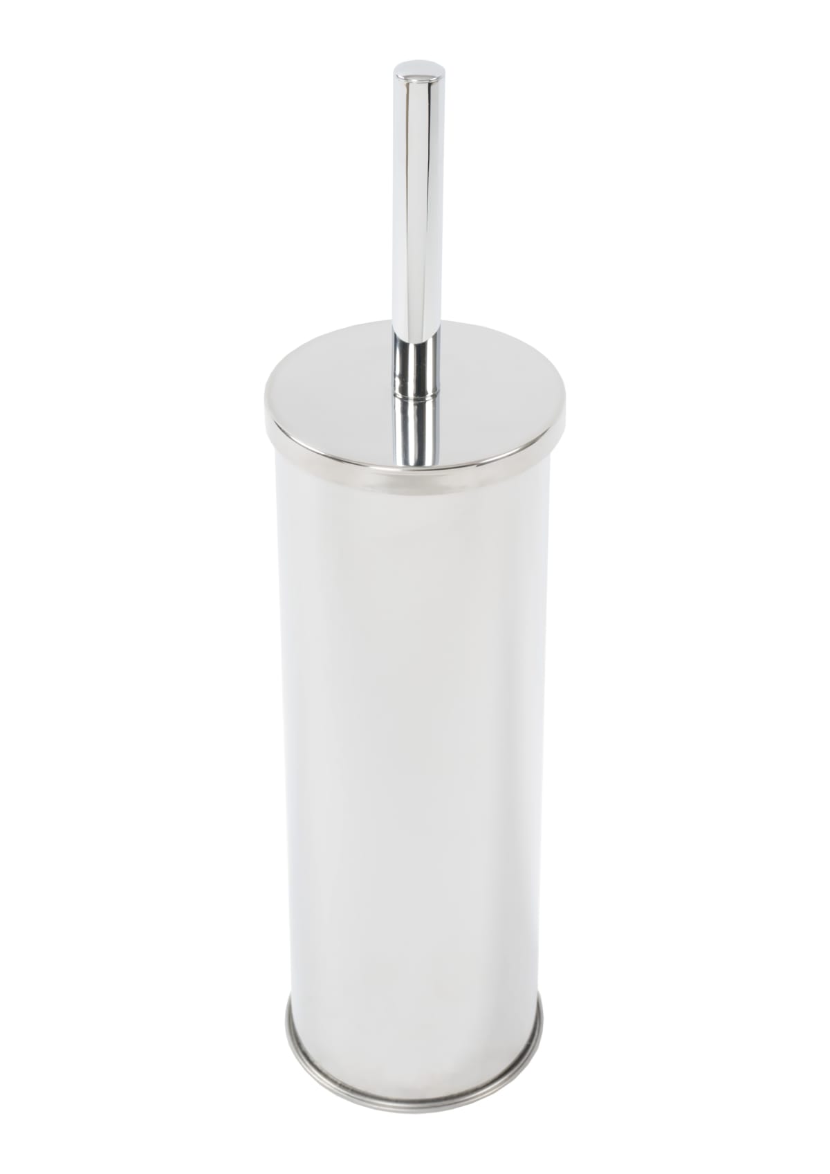 CHROME-PLATED WALL TOILET BRUSH HOLDER COLD WIND