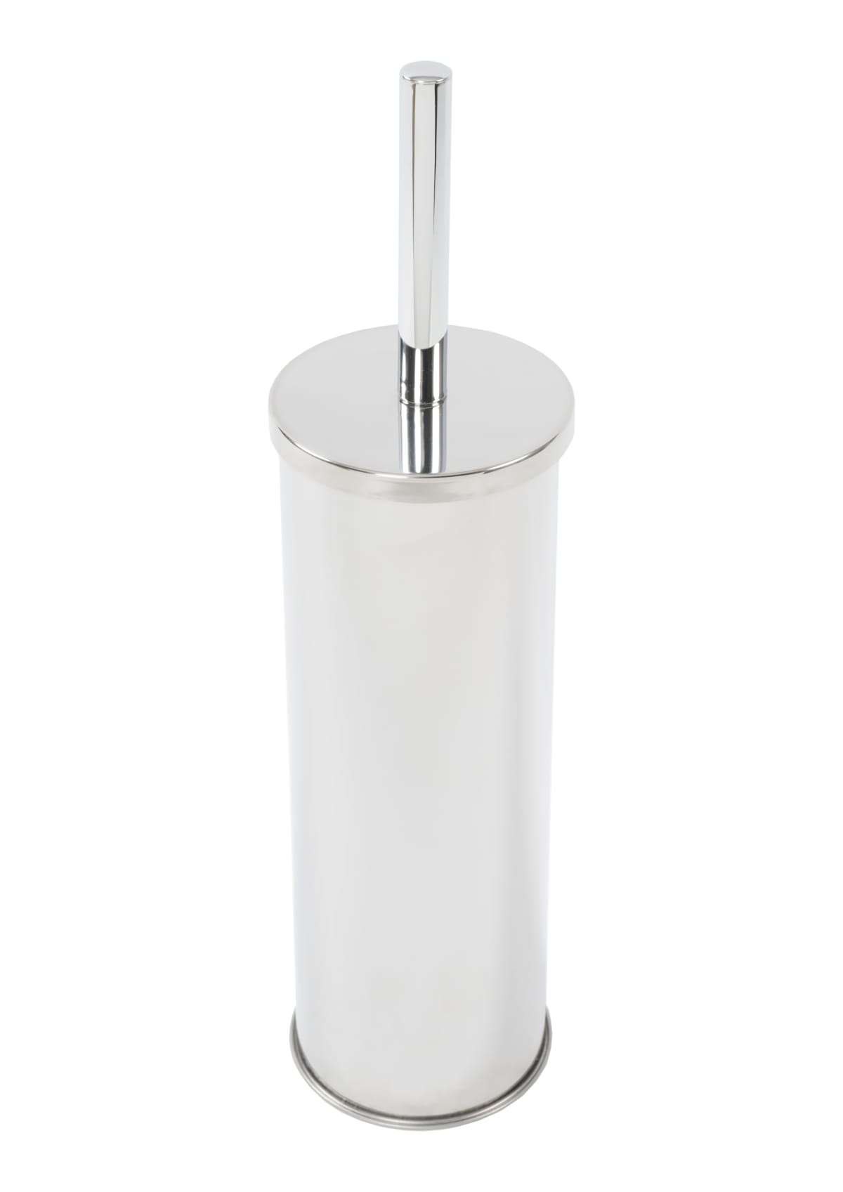 Bricocenter CHROME-PLATED WALL TOILET BRUSH HOLDER COLD WIND
