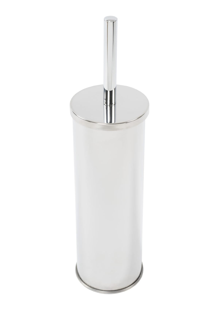 Bricocenter CHROME-PLATED WALL TOILET BRUSH HOLDER COLD WIND