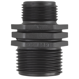 REDUCED NIPPLO POLYPROPYLENE FITTINGS 3/4 "Mx1/2 "M