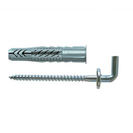 TASSELLI FISCHER UX DIAM 8 X 50 MM CON GANCIO CORTO, 4 PEZZI