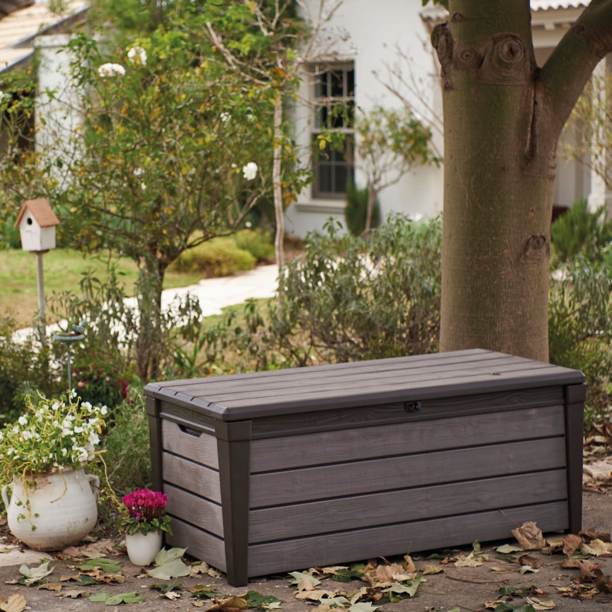 Bricocenter BRUSHWOOD BAULE 145X69.7 H.60CM ANTHRACITE