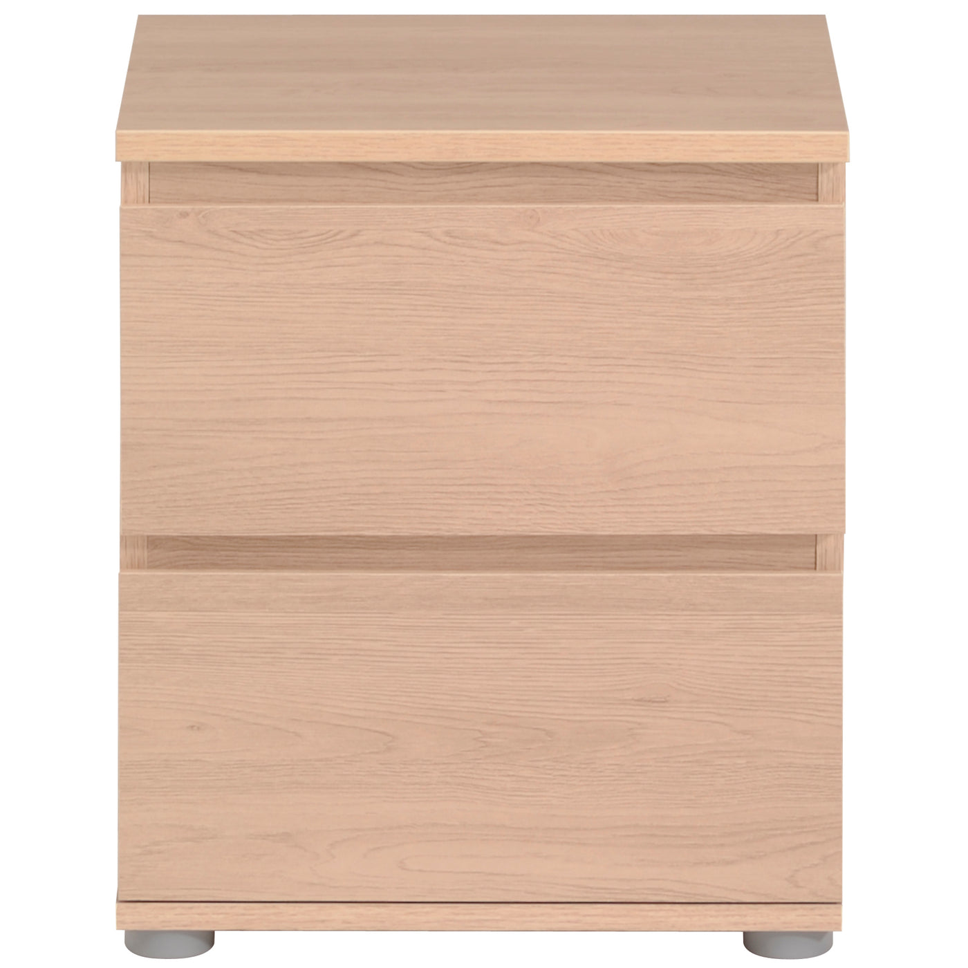 CHEST OF DRAWERS 2 DRAWERS W39.8 H32.8 D47.6 CM ELM