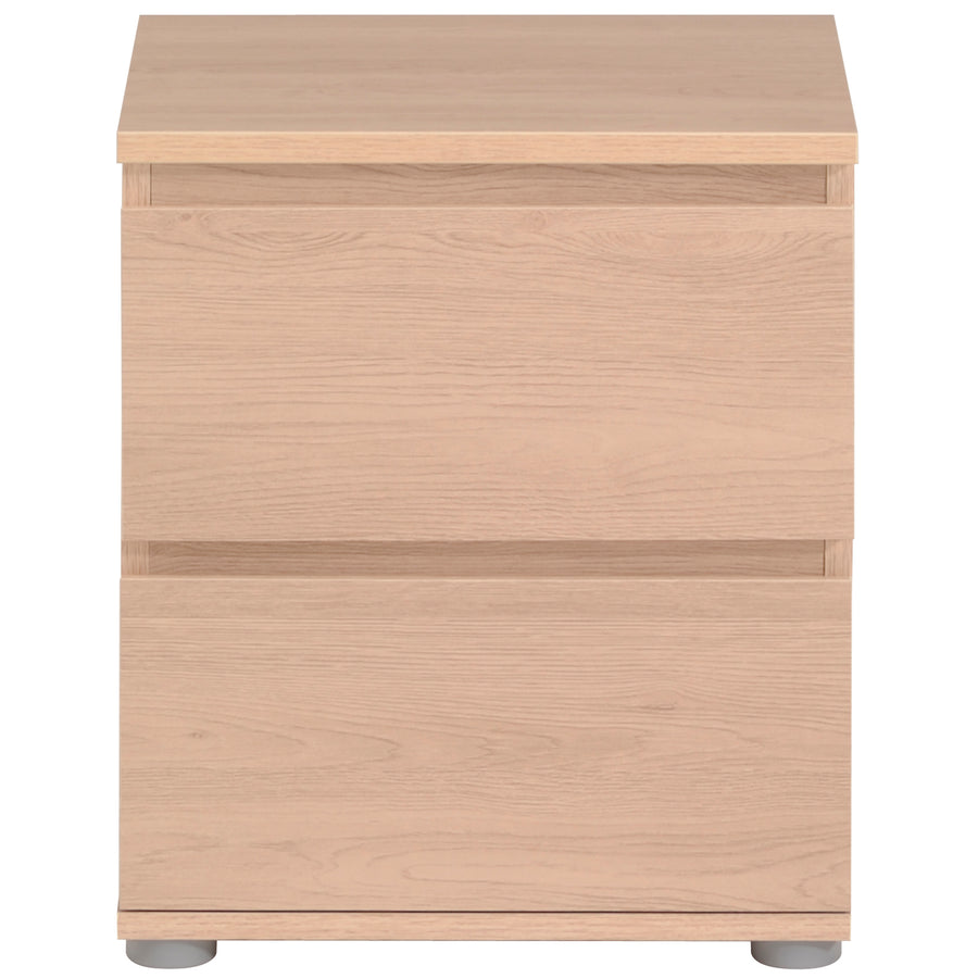 CHEST OF DRAWERS 2 DRAWERS W39.8 H32.8 D47.6 CM ELM