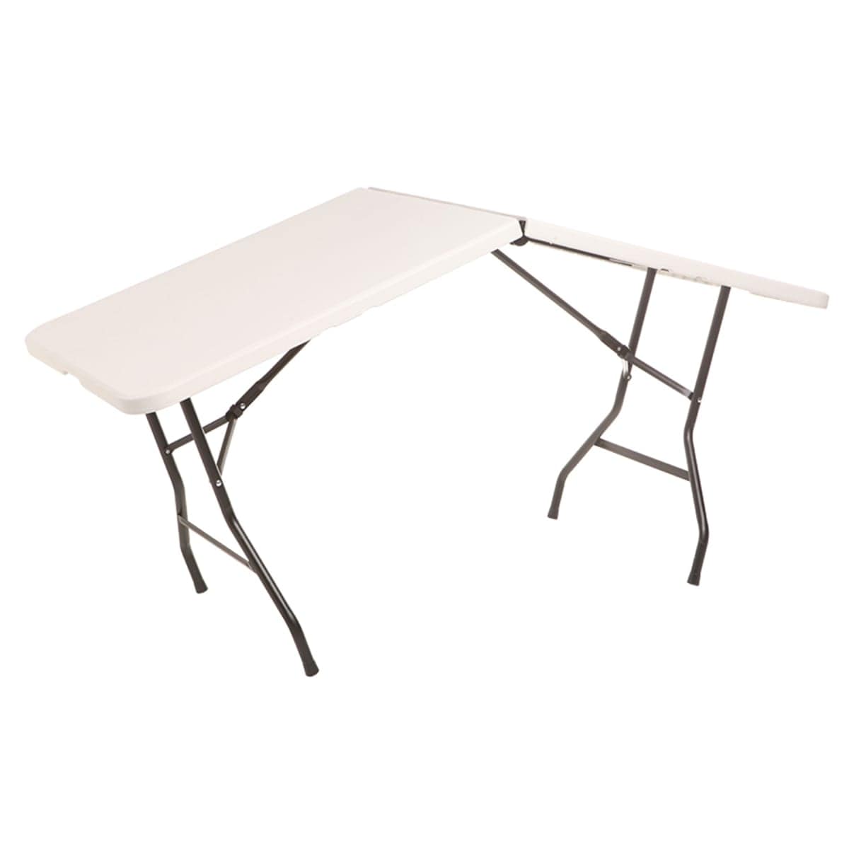 Bricocenter LIFETIME NATERIAL FOLDING TABLE 6 SEATS RECTANGULAR STEEL 76X183XH73.5