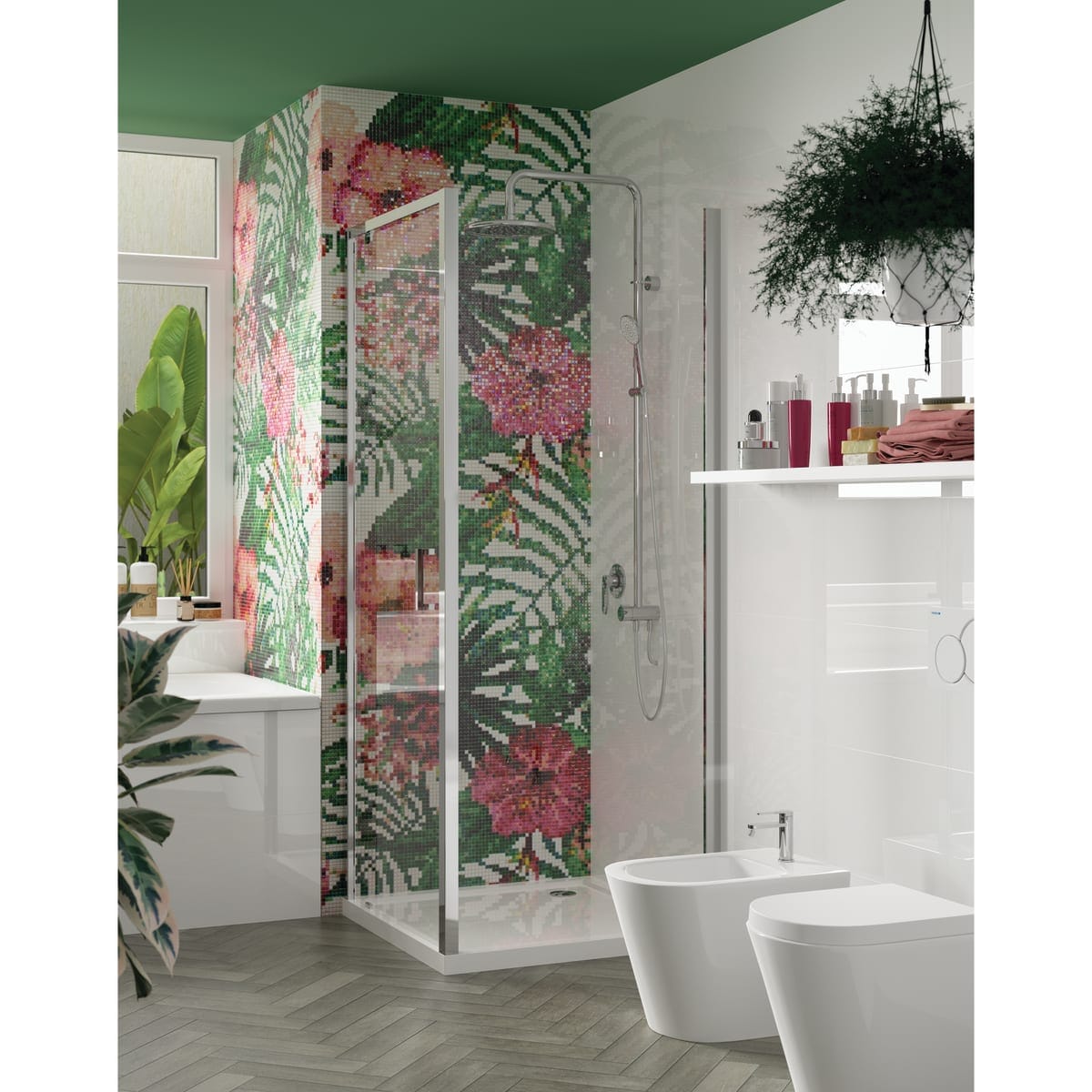 Bricocenter FLOOR-STANDING WC COMPACTA SENSEA VERTICAL FLUSH WC AXIS SLOWED DOWN